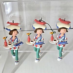 2005 Hallmark Keepsake The Joy Of Nursing Christmas Ornament Lot of 3 Bag Charms